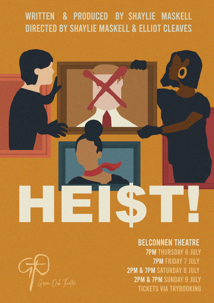 Canberra theatre star takes you behind the Heist!